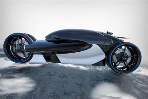 Bugatti Type 100M bike concept | WordlessTech