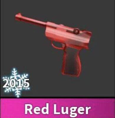 RED LUGER MM2 Super Cheap SUPER FAST Delivery In Game Item EBay