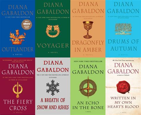 Diana Gabaldon Outlander Series 8 Book Set 1 8 Diana Gabaldon 0722589172427 Books