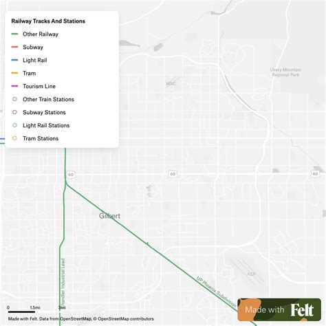 Railway Tracks and Stations in Oklahoma