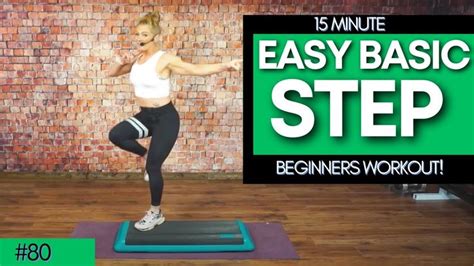 15 Minute Simple Low Impact Step Aerobics Routine For Beginners 125