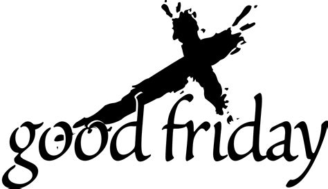 Black Friday Clipart For Download Free Good Friday Clipart Black And