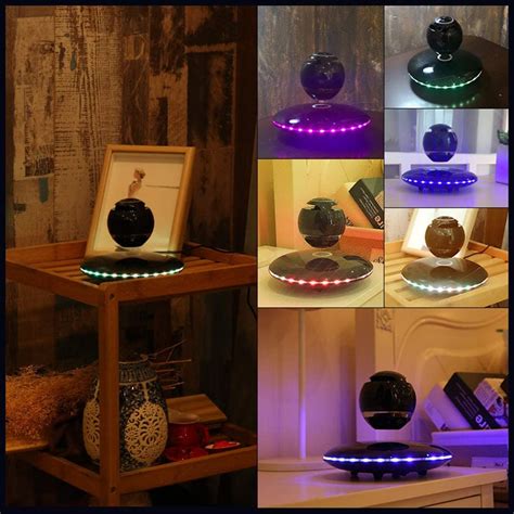 Infinity Orb Magnetic Levitating Speaker Bluetooth 4 0 Led Flash Wireless Floating Speakers With