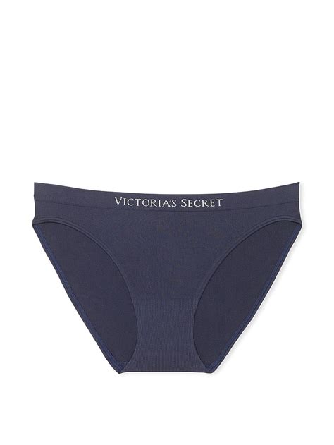 Buy Seamless Bikini Panty Slate Blue Order Panties Online Victoria S Secret Us