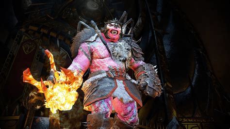 SHADOW OF WAR THE DEFILER IS THE COOLEST OLOG IN MORDOR BATTLE WITH