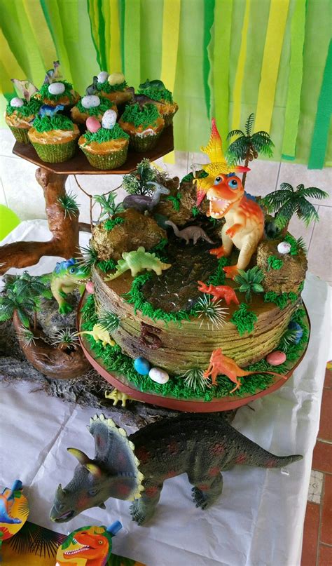 Dinosaur Cake Birthday Cupcakes Boy Dinosaur Birthday Cakes Birthday