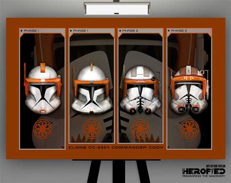 Star Wars commander Cody Helmet Composite Art Print / Clone Wars, Clone ...