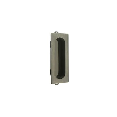 Idh By St Simons Idh By St Simons 25400 15a Solid Brass Rectangular Flush Door Pull Antique