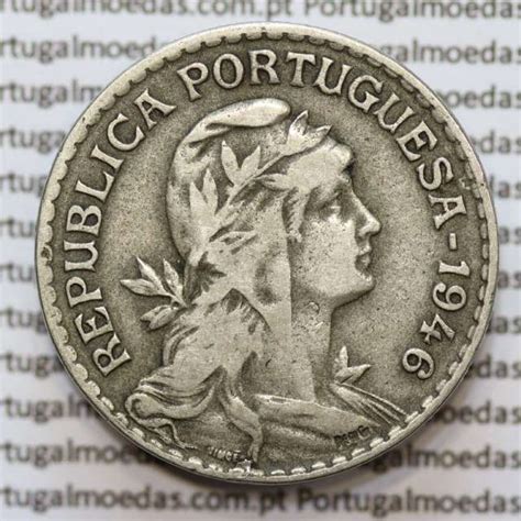 RP 01 AG R 25 11 E MOEDA DE UM ESCUDO 1 00 ALPACA 1946