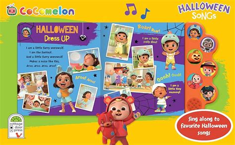 CoComelon Halloween Songs : Parragon Books, CoCoMelon Licensed Art ...