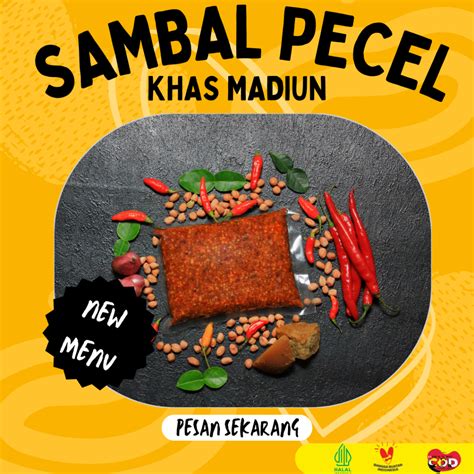 Jual Sambal Pecel Khas Madiun Spesial Menu Shopee Indonesia