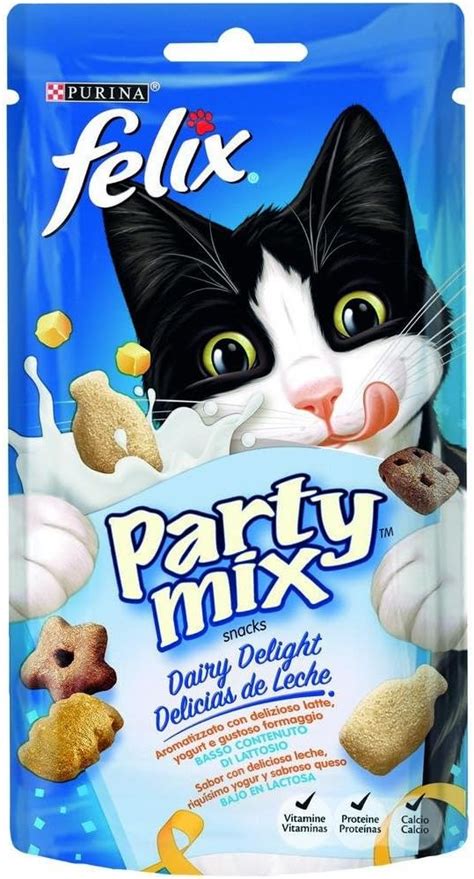 Felix Party Mix Dairy Delight Snacks Per Gatti Gr Purina Amazon It