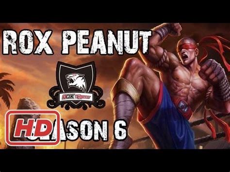 Rox Peanut Lee Sin Vs Elise Jungle Ranked Challenger Na Youtube