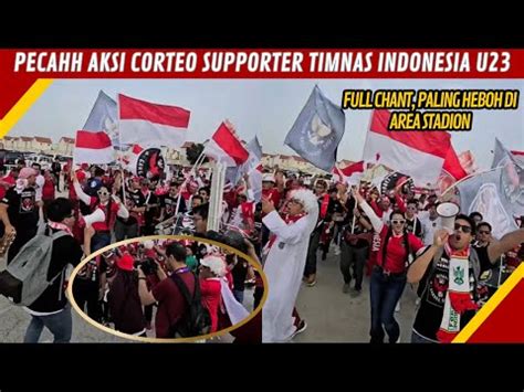 Media Asing Dibikin Takjub Aksi Supporter Timnas Indonesia Corteo Ke