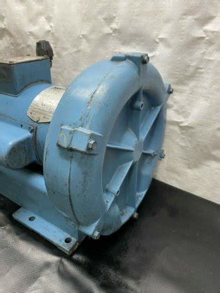 Ametek DR404AL58M Regenerative Blower Single Phase 1 HP Motor In