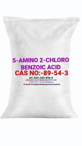 Powder Amino Chloro Benzoic Acid At Best Price In Vasai Id