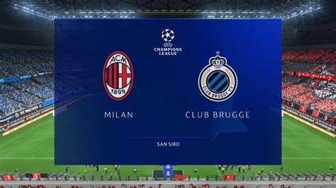 FIFA 23 AC MILAN VS CLUB BRUGGE OTTAVI DI FINALE DI UEFA CHAMPIONS