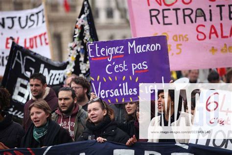 Manifestation Contre La Reforme Des Retraites A Paris NEWS Manif