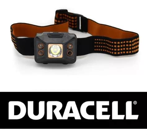 Linterna Minero Vincha Duracell Lumens Sensor Movimiento