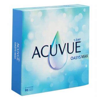 Контактные линзы Acuvue Oasys Max 1-Day (90 шт.) купить в Москве с ...