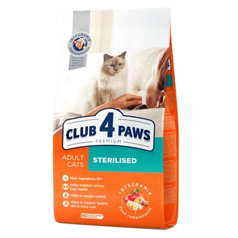 Club Paws Sterilised Kg Ktiniatrikoskosmos Gr