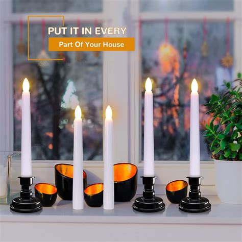 Pchero Velas Led Con Temporizador Paquete De Velas De Ventana