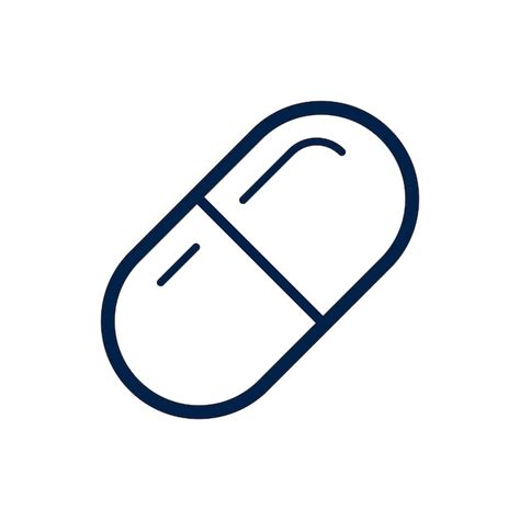 Premium Vector Tablet Capsule Medicine Icon Vector