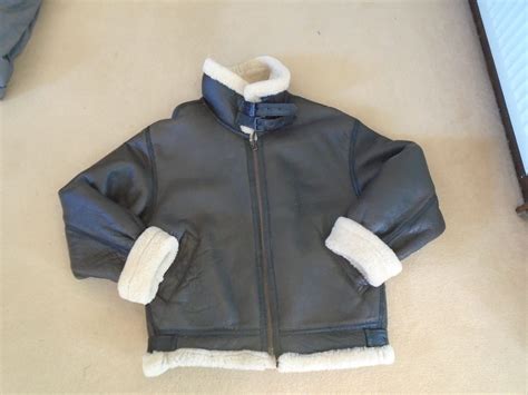 Vintage Sheepskin Flying Jacket The Vintage Petrol Pump Garage