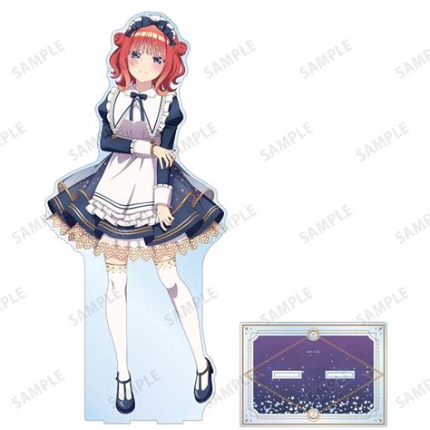 駿河屋 [新品] 中野二乃 星空メイドver 描き下ろし 超特大アクリルスタンド 「五等分の花嫁∽」（その他）