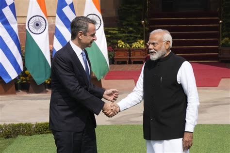 Greek prime minister asks India to build global partnerships amid ...