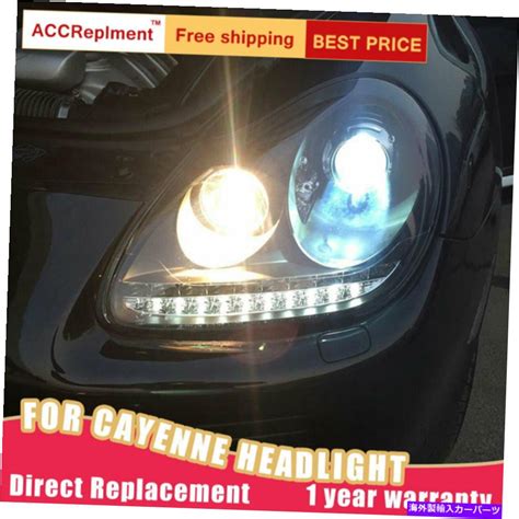 Us Porsche Cayenne Bi Xenon Led Drl