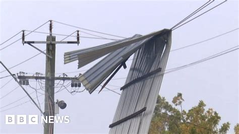 Western Australia Storm Ex Cyclone Brings Widespread Damage To Coast Bbc News