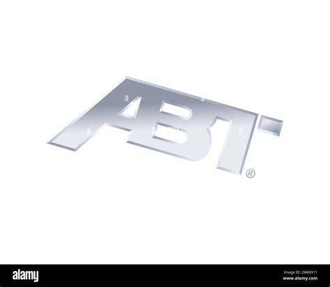 Abt Sportsline, rotated logo, white background B Stock Photo - Alamy