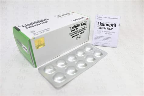 Lisinopril Tablets 5mg Exporter Generic Pharmaceutical Drugs Exporters