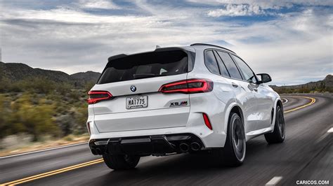 Bmw X5 M Competition 2020my Color Mineral White Us Spec Rear