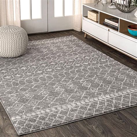 Jonathan Y Izil Moroccan Beni Souk Gray Cream Ft X Ft Area Rug