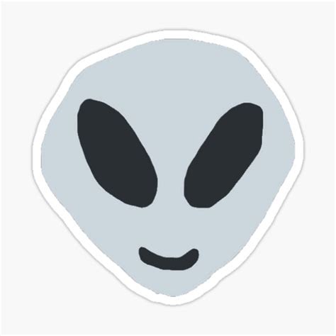 "Alien" Sticker for Sale by Emoji-Express | Redbubble