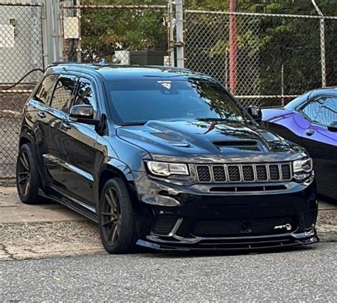 2011 22 Jeep Grand Cherokee Srt Track Hawk Redeye V2 Style Hood