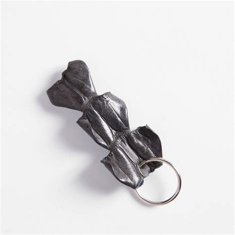 Crocodile Leather Tail Skin Key Ring | Croc Stock and Barra