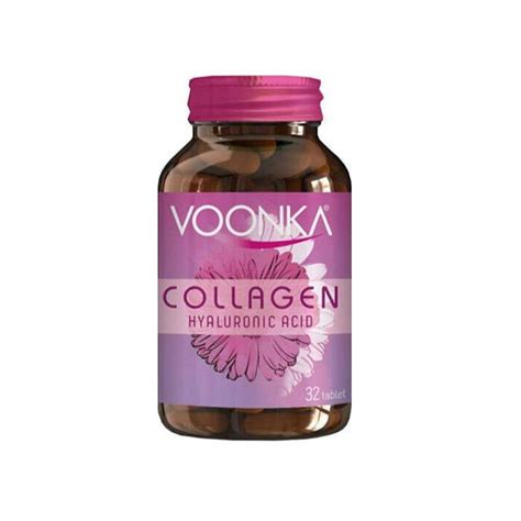 Voonka Коллаген с гиалуроновой кислотой 32 таблетки (32 ДНЯ) - купить с ...