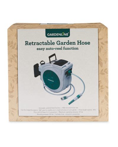 Gardenline Retractable Hose Aldi Uk