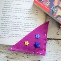 How To Make Felt Corner Bookmarks Typically Simple