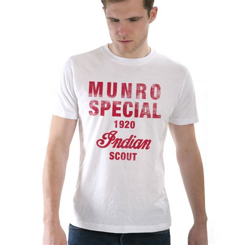 Munro Special Indian Scout T Shirt GPBox