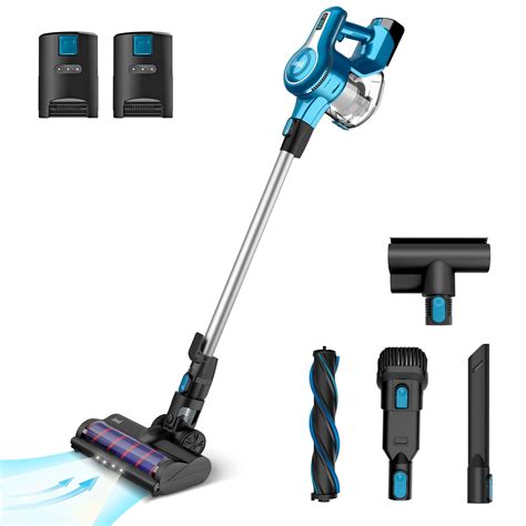 INSE 30Kpa 300W Cordless Vacuum Cleaner With 2 Batteries Rechargeable