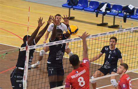 Volley Ball Elite Masculine Le Central Vincent Mabiala D Barque Epinal