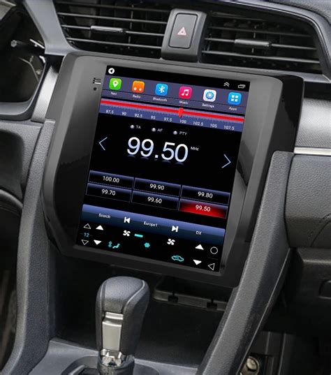 Central Multim Dia Android Tesla Honda Civic G Frete Gr Tis