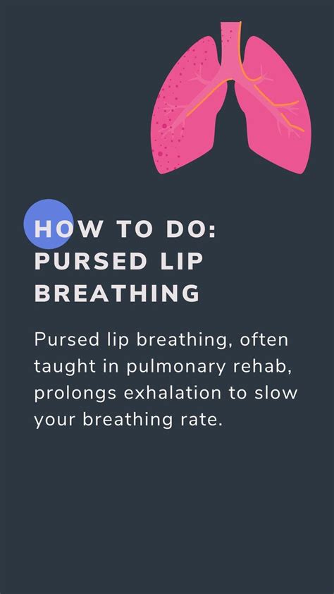 Breathing Exercises for COPD: Pursed Lip Breathing in 2022 | Tooth ...