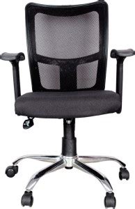 Rajpura Rajpura Brio Medium Back Revolving Chair Rse Black Fabric