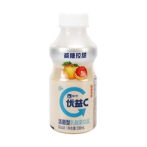 蒙牛优益c活菌型乳酸菌饮品饮料西柚牛乳营养果味配方牧场牛奶虎窝淘