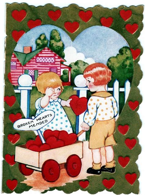 Pin By Candace Koop Ballstadt On Valentines Vintage Valentine Cards